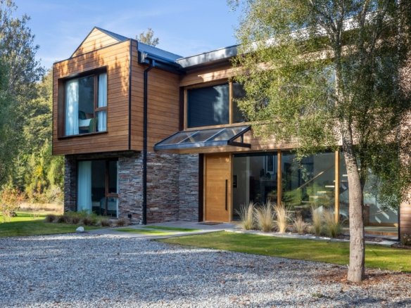 Casa para 8 en Arelauquen, barrio cerrado de Bariloche, con vistas al Cerro Ventana