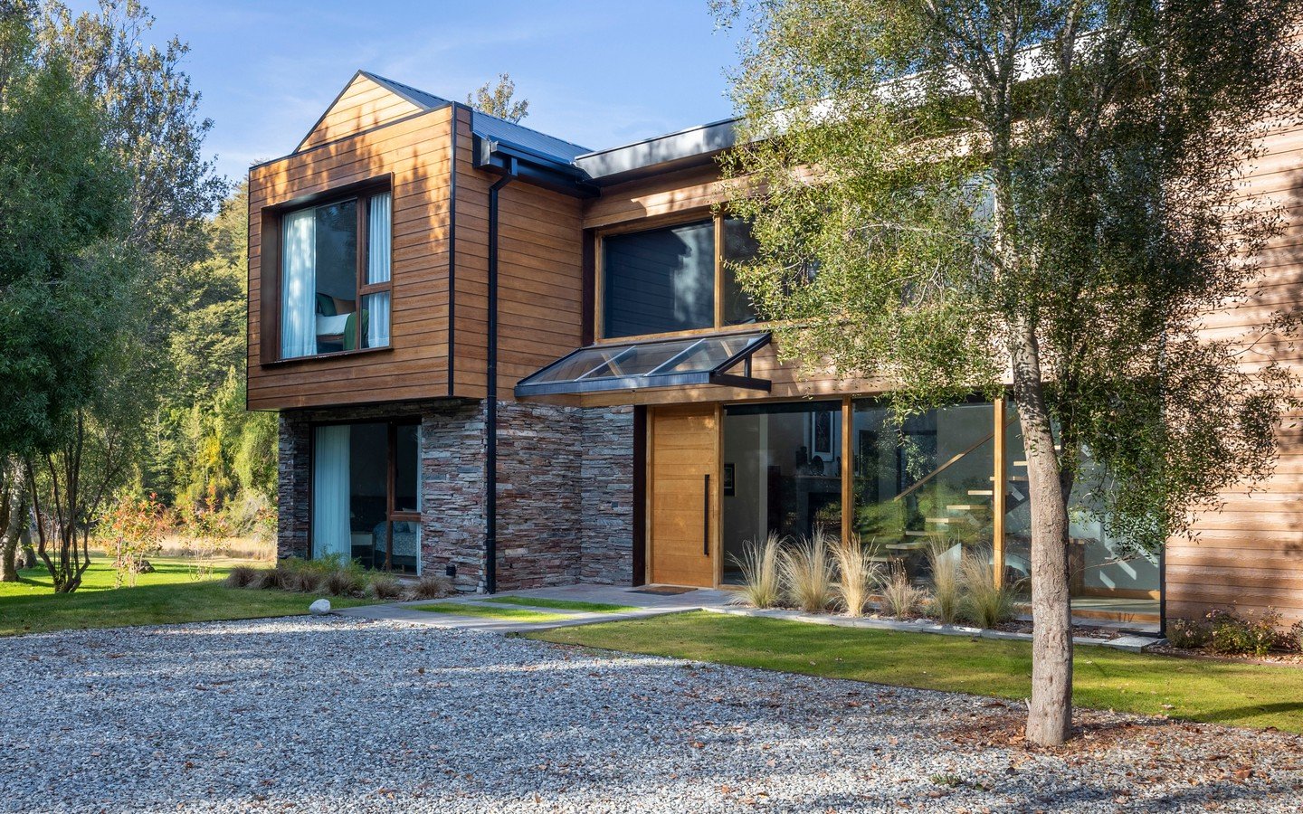 Casa para 8 en Arelauquen, barrio cerrado de Bariloche, con vistas al Cerro Ventana