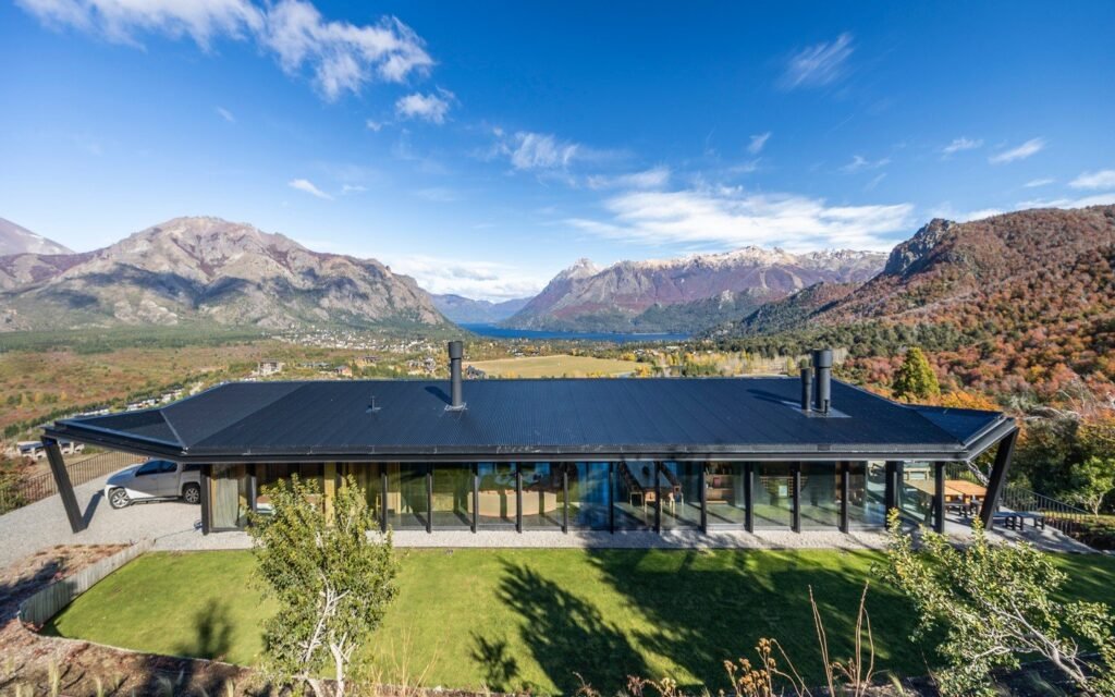 Casa con vista al lago y jacuzzi en Arelauquen, para 12 personas, foto 44