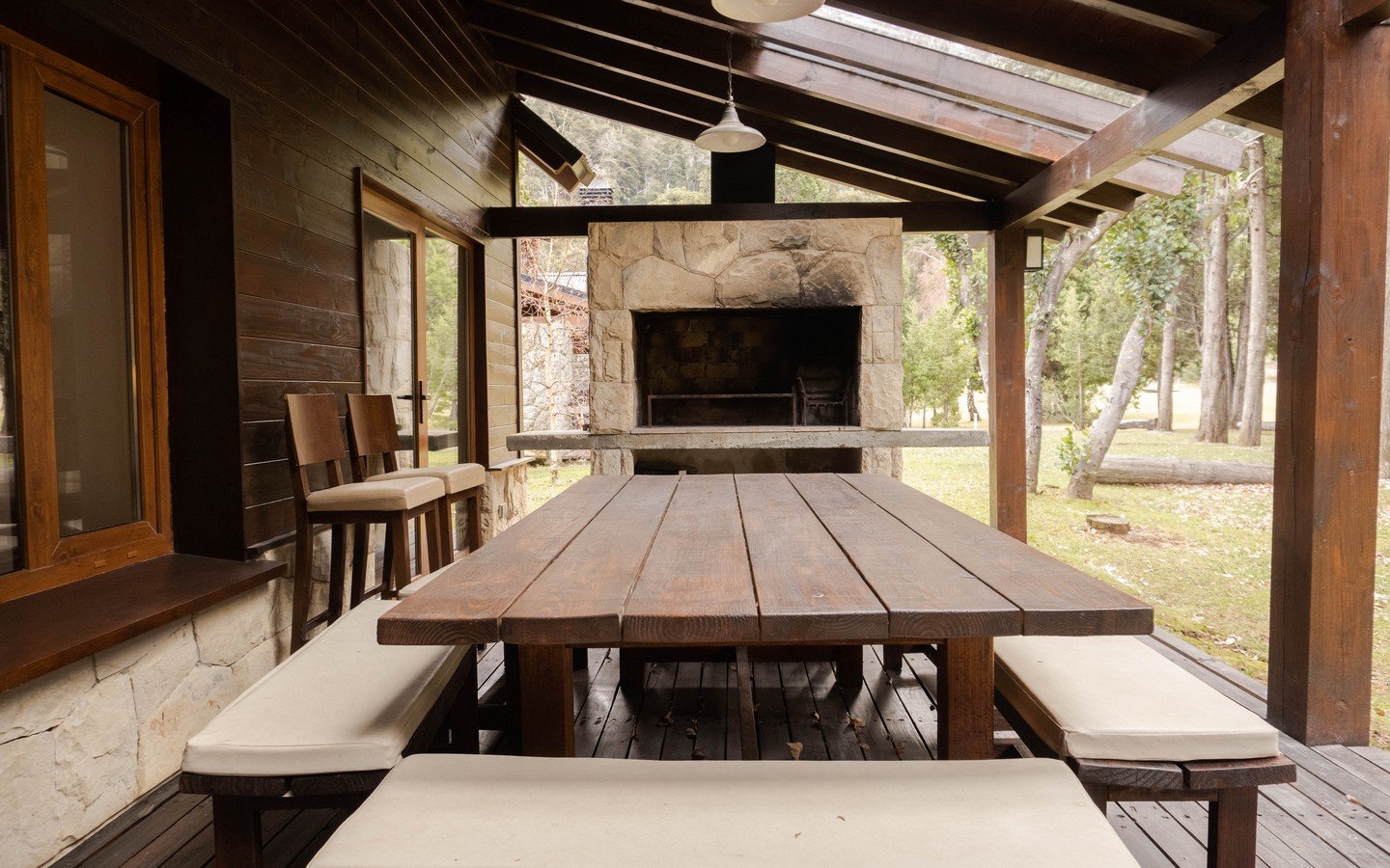 Casa en Arelauquen: barrio cerrado con vista al golf