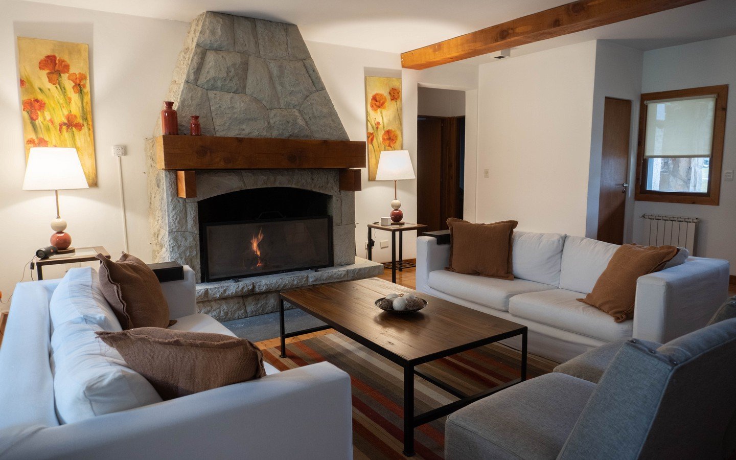 Casa en Arelauquen: barrio cerrado con vista al golf